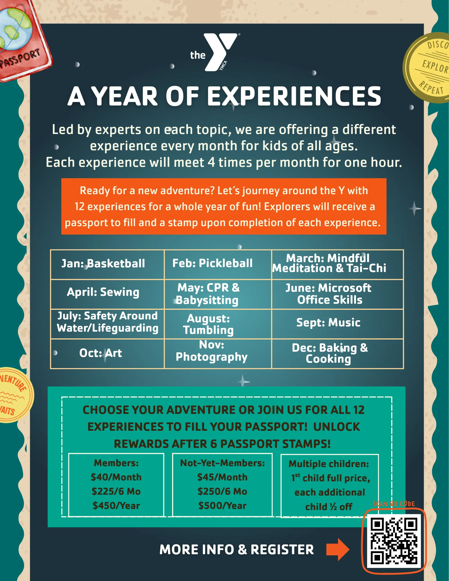 year of experiences